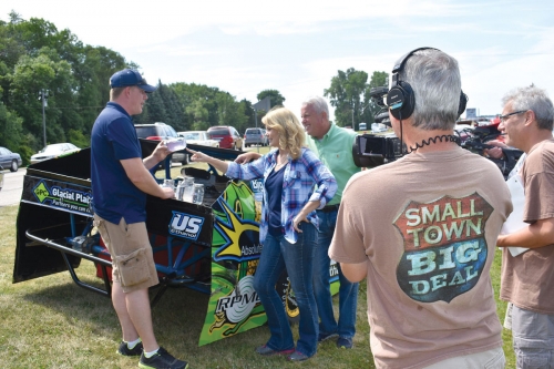 Small Town Big Deal visits car show for future episode